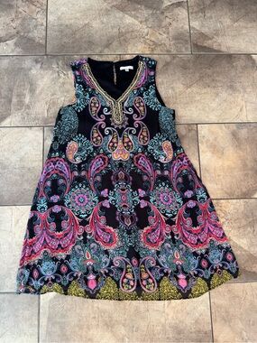 Sandra Darren paisley summer dress